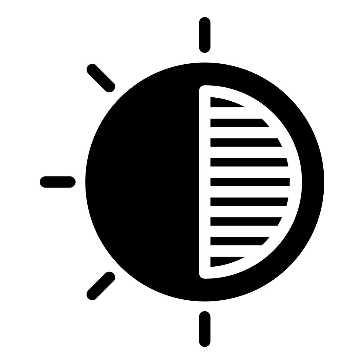 contrast icon
