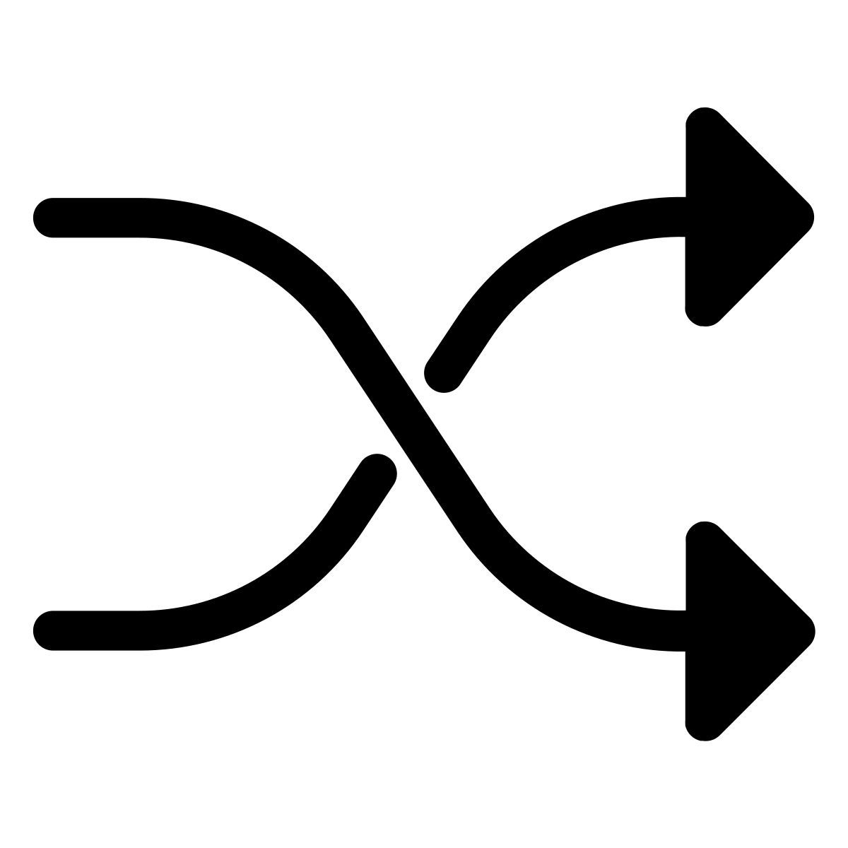 shuffle icon