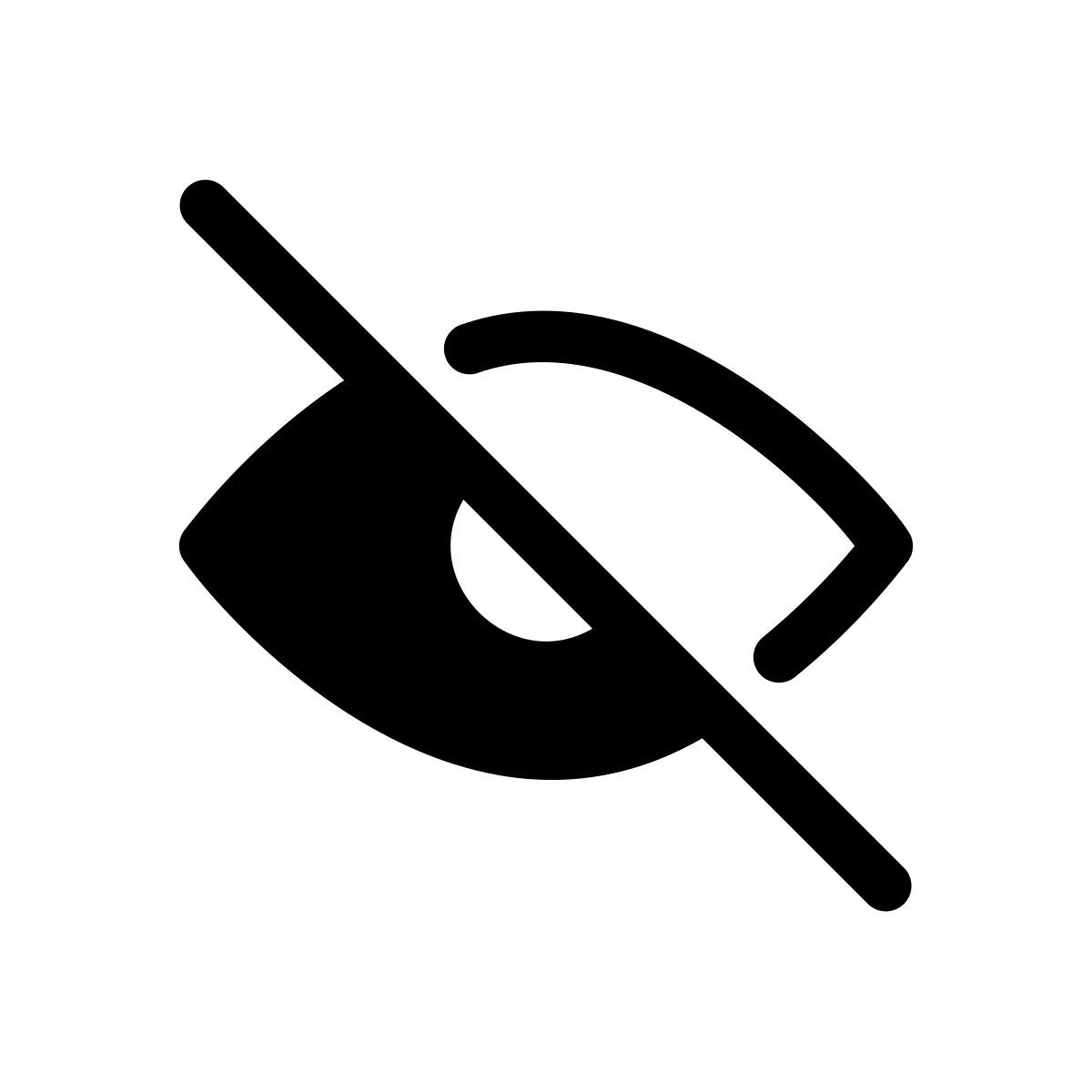 hide icon