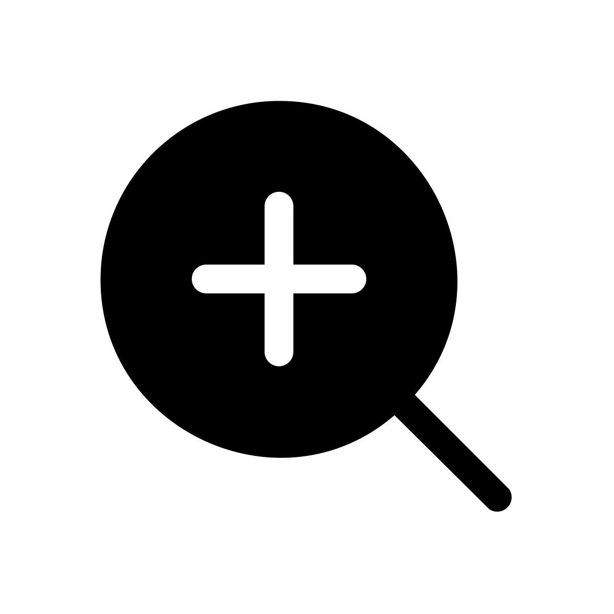 zoom in icon