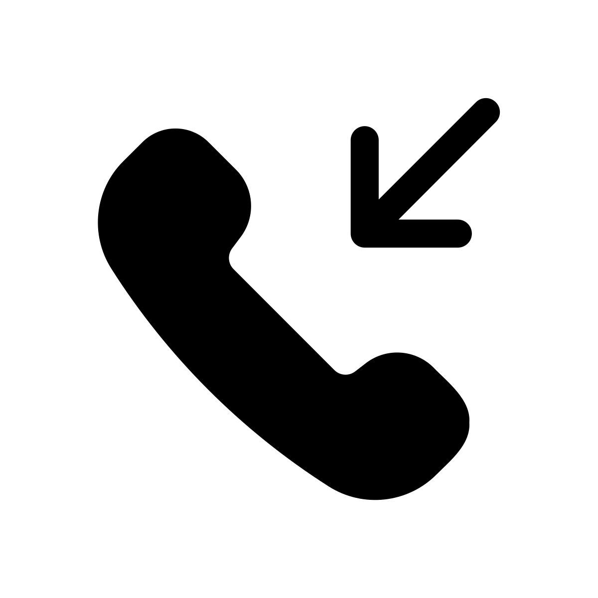 incoming call icon