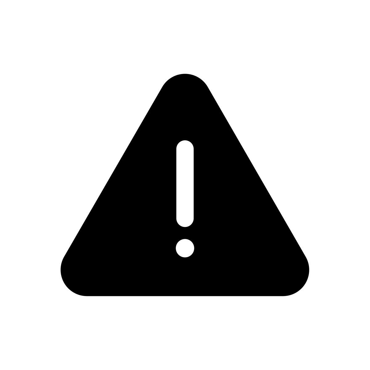 warning icon