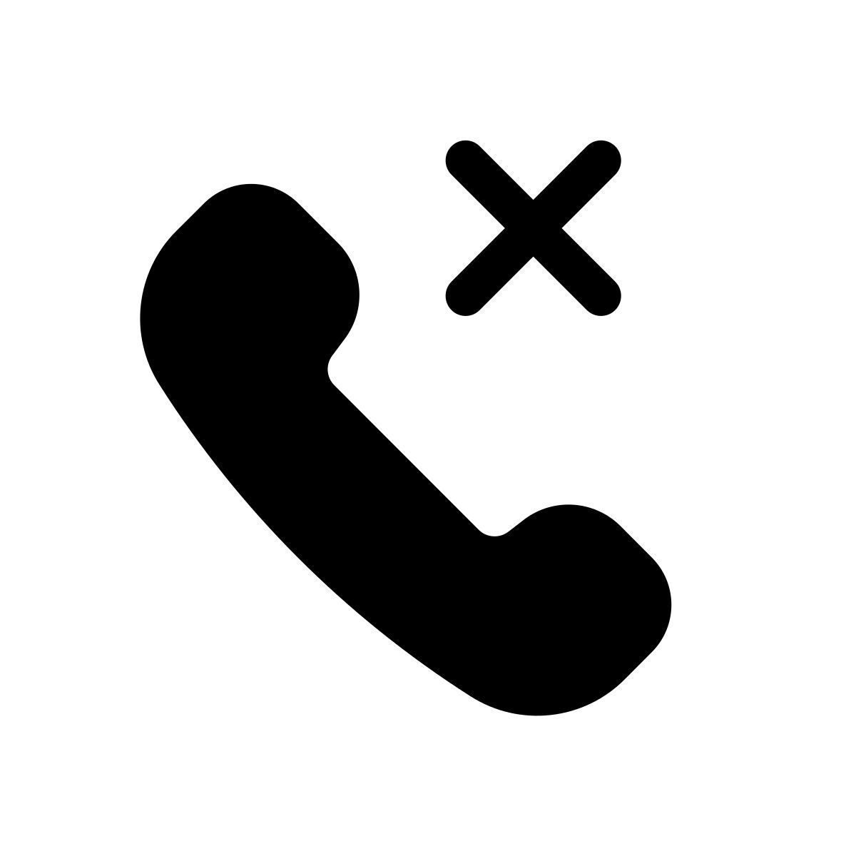 decline call icon