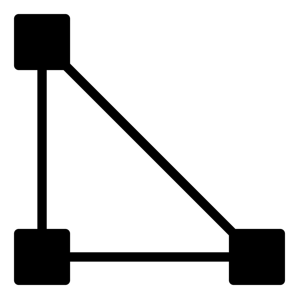 vector triangle icon