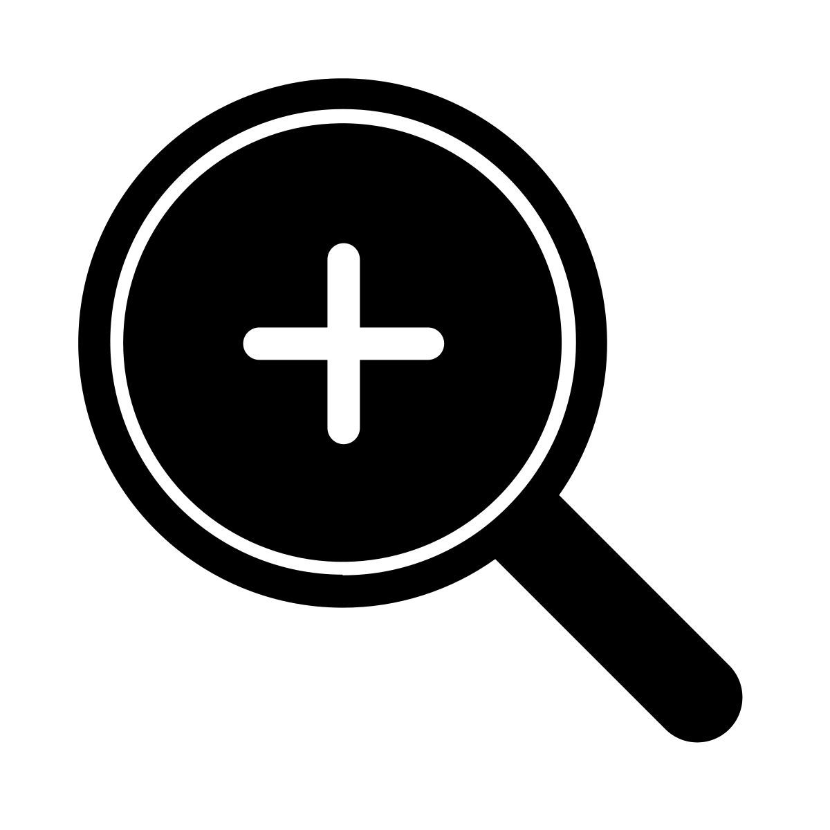 zoom in icon