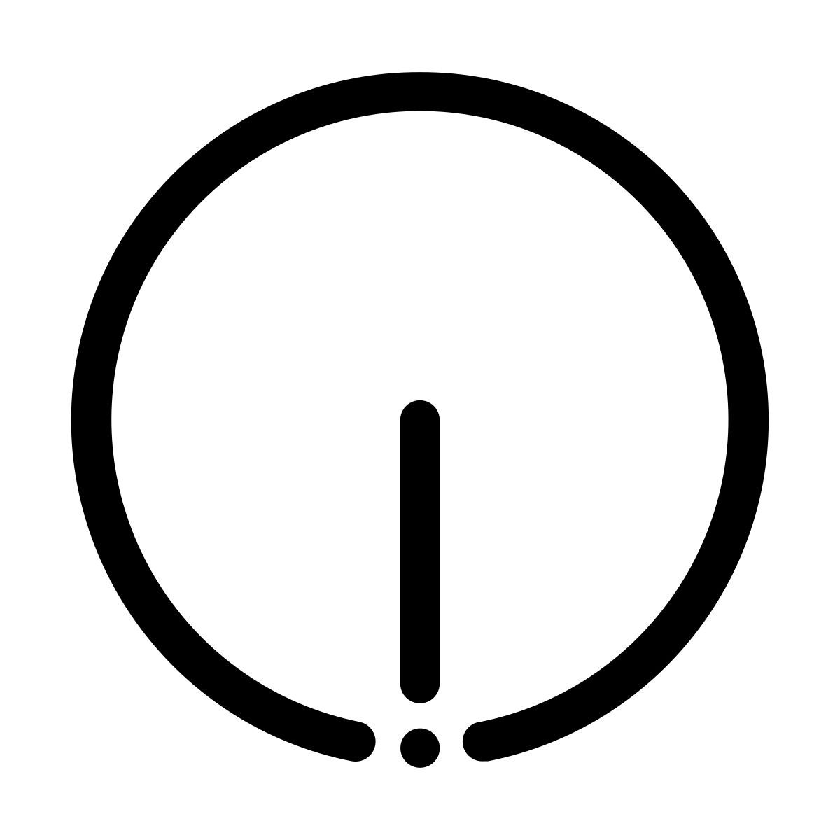 pulsante di accensione icon