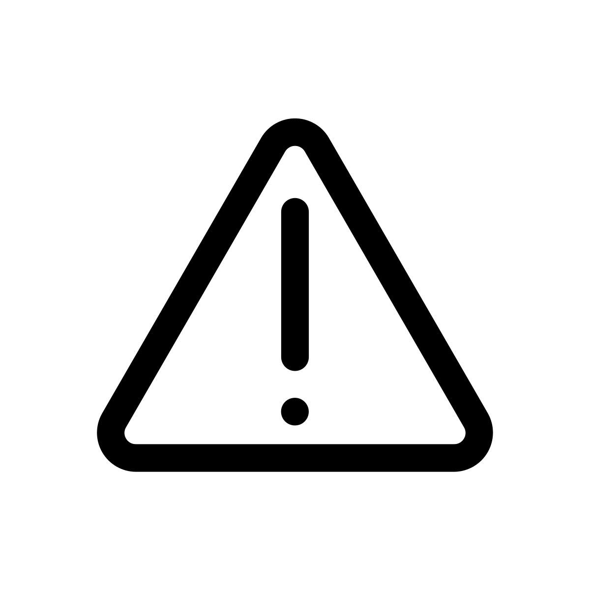 warning icon