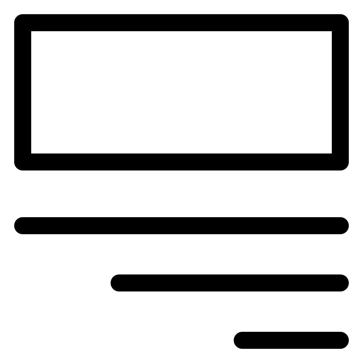 Align icon