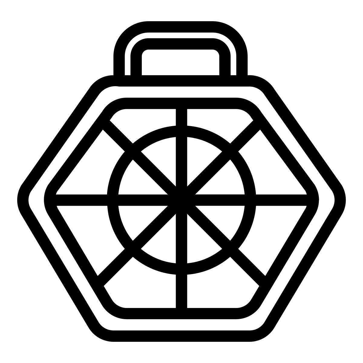 animal cage icon