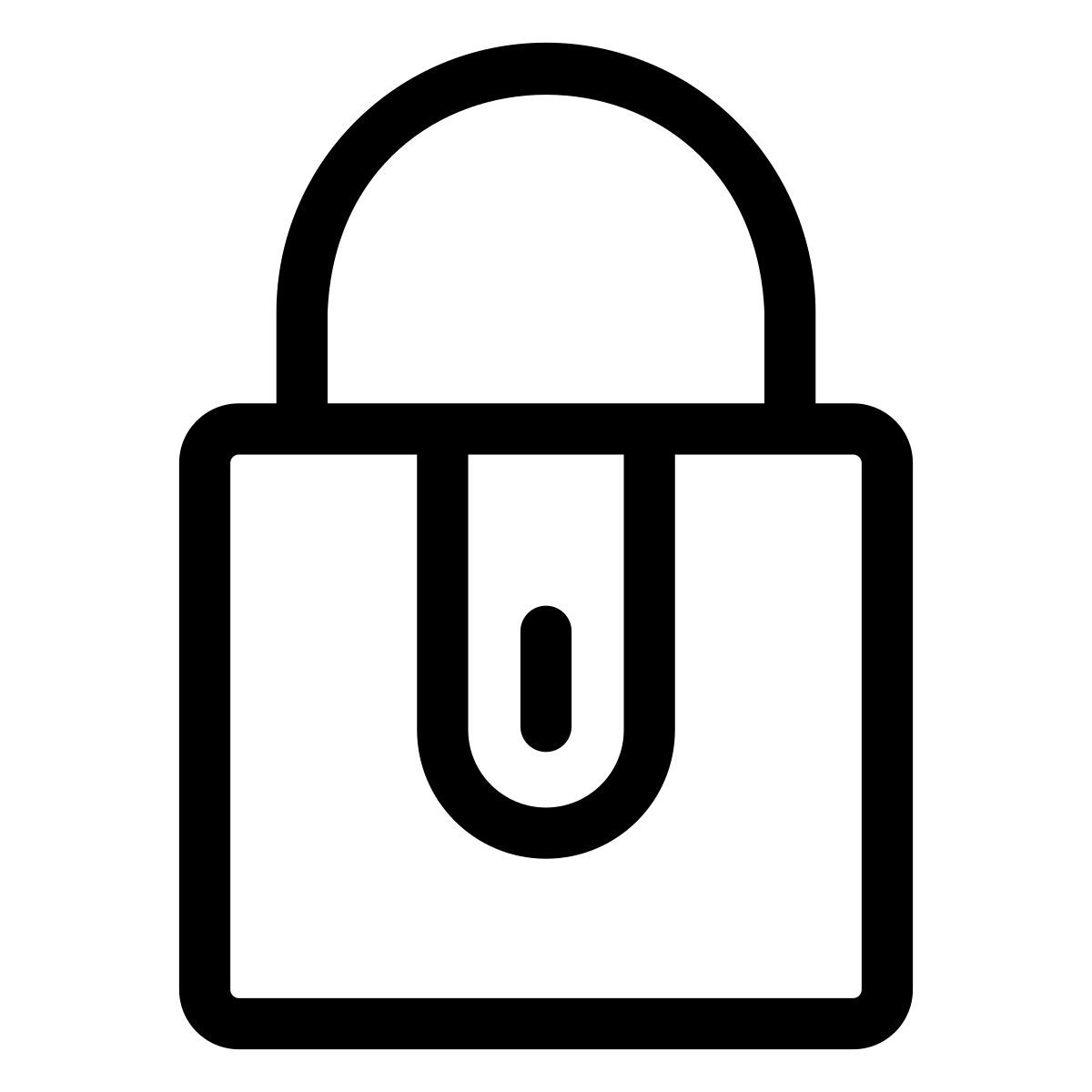 lock icon