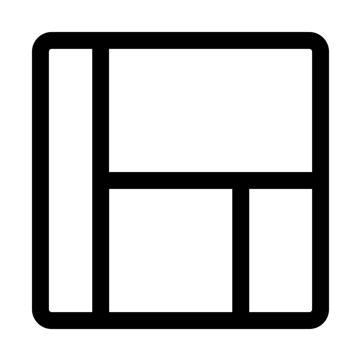layout icon
