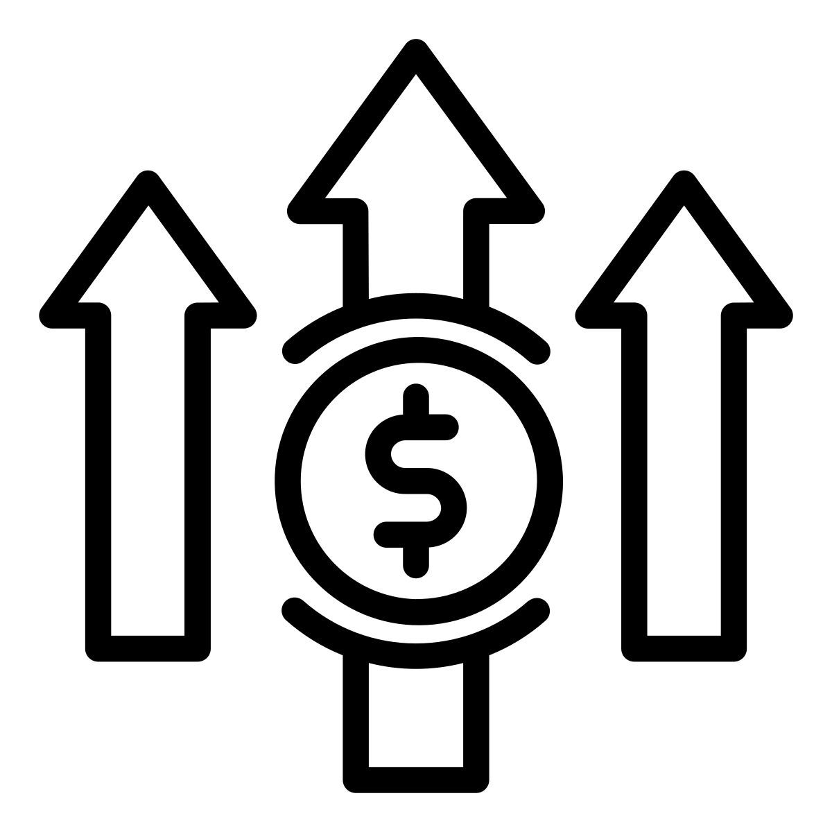 profit growth icon
