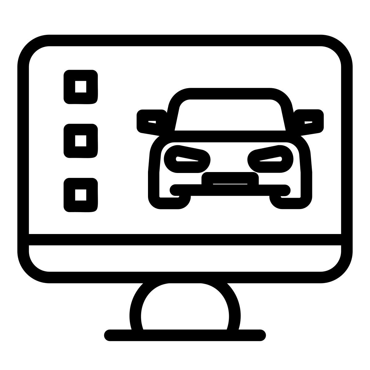automobile service icon