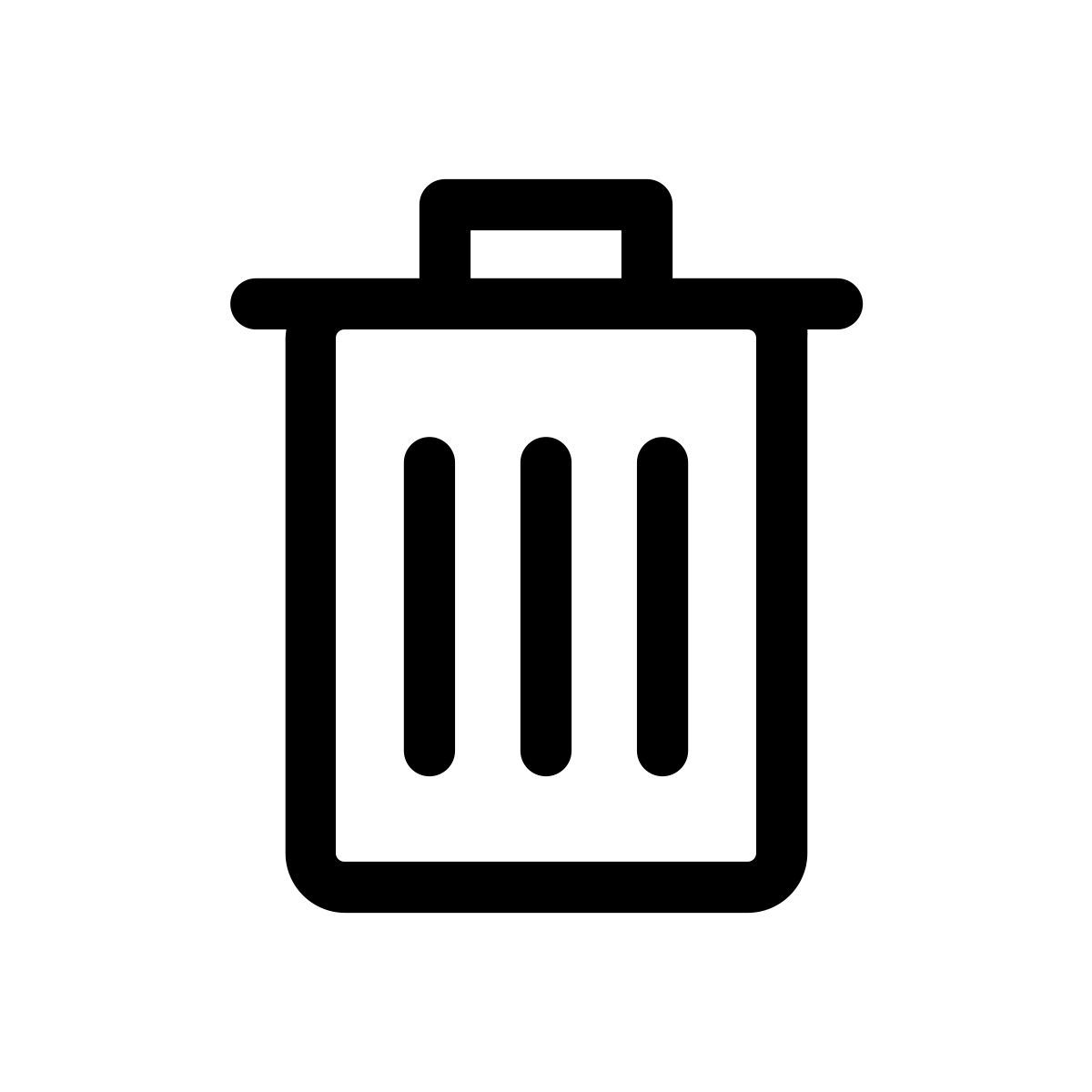 bin icon