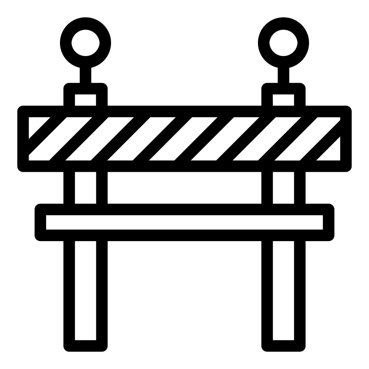 straßenbarriere icon