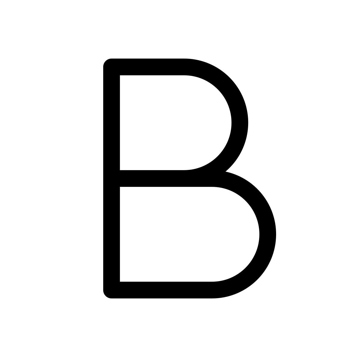 bold icon