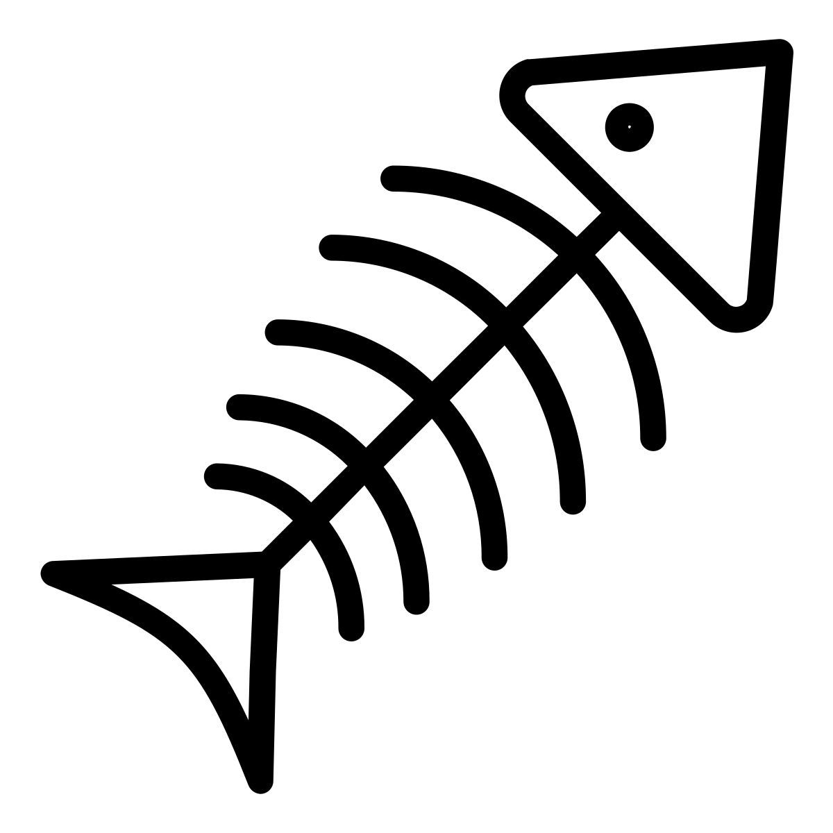 fish bone icon