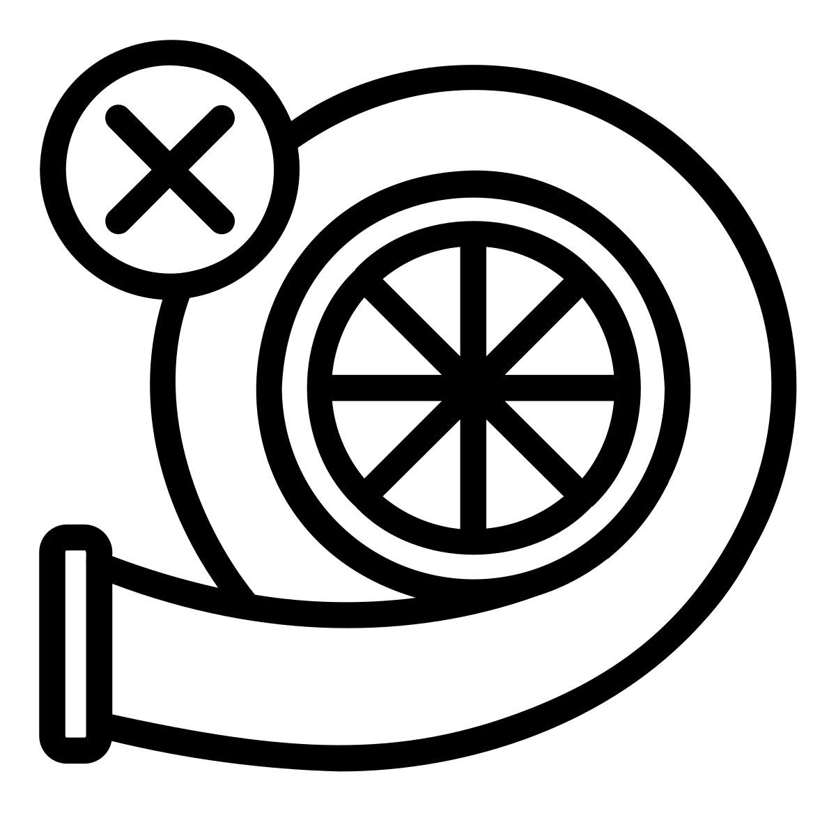 broken engine icon