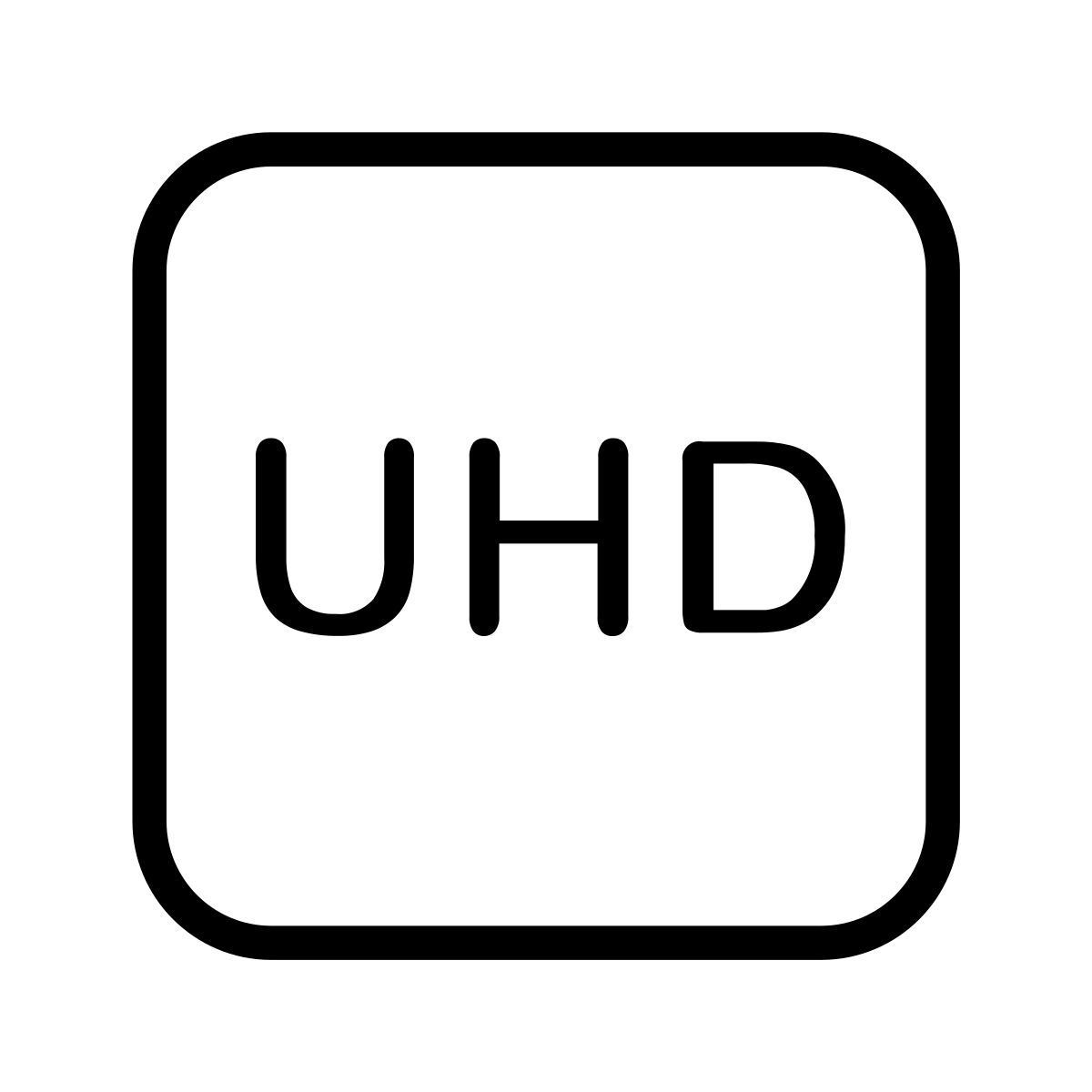 uhd icon