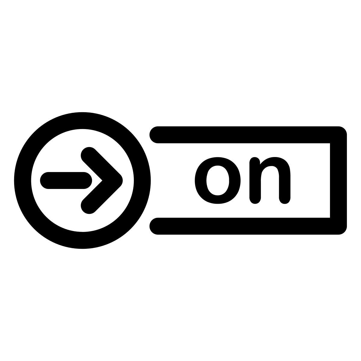 스위치 켜기 icon