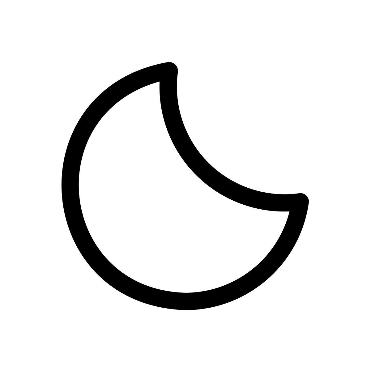 crescent icon