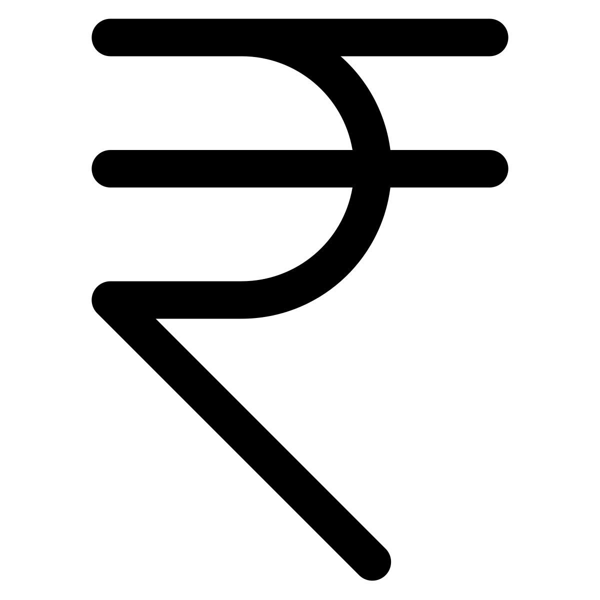 rupee icon