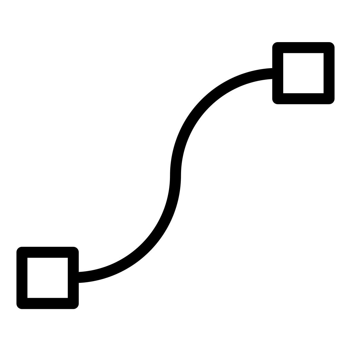 Courbe icon