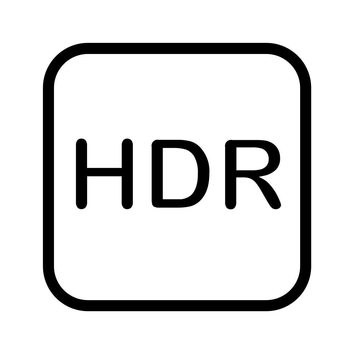 hdr icon