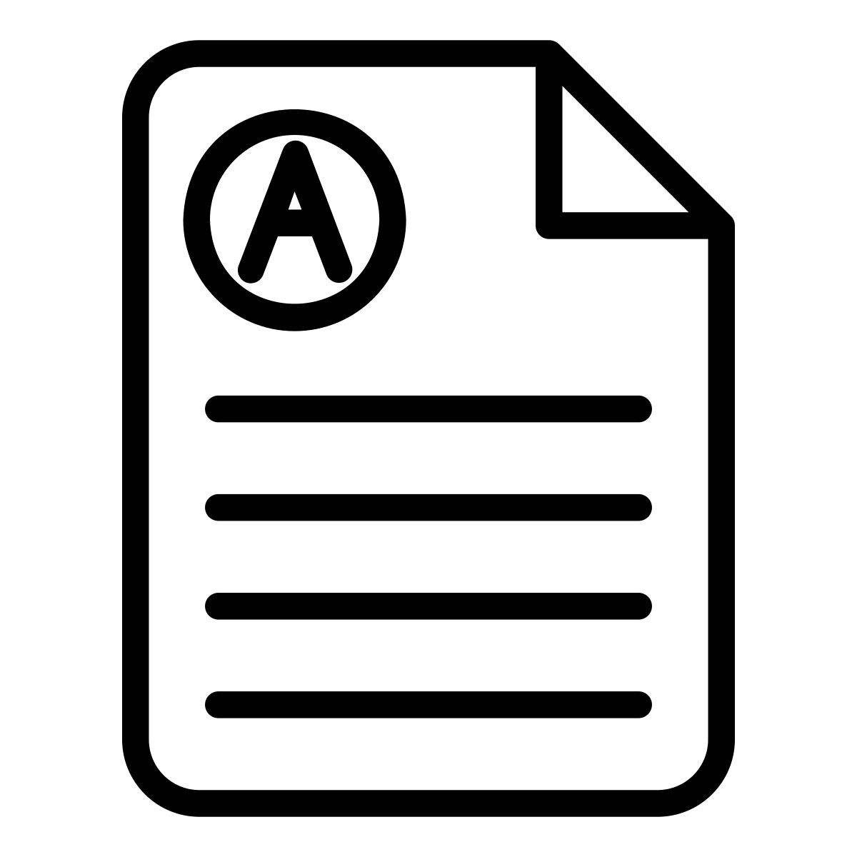 grade icon