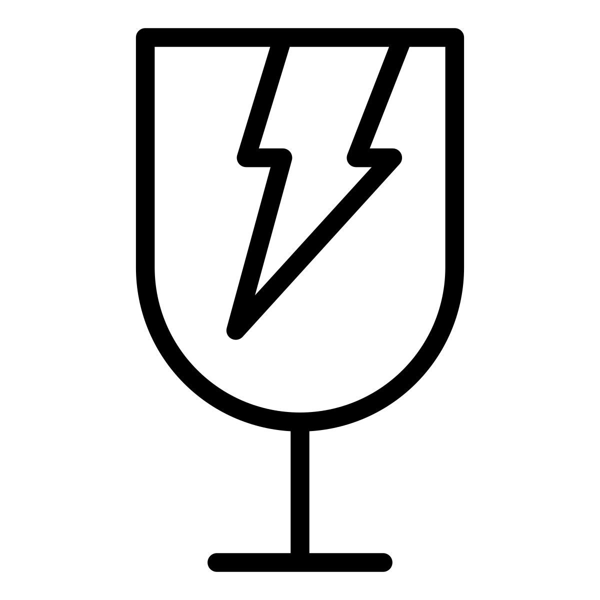 fragile icon