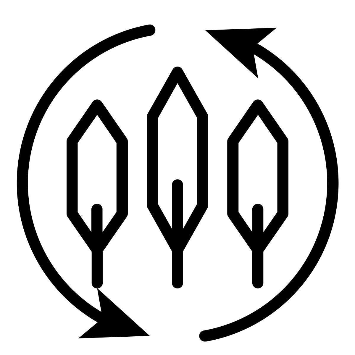 阳光下的植物 icon