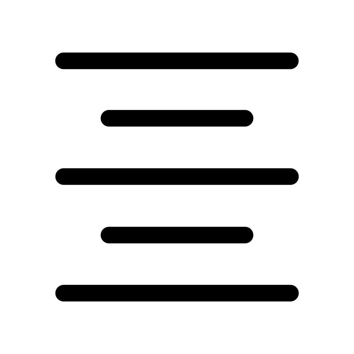 hamburger menu icon
