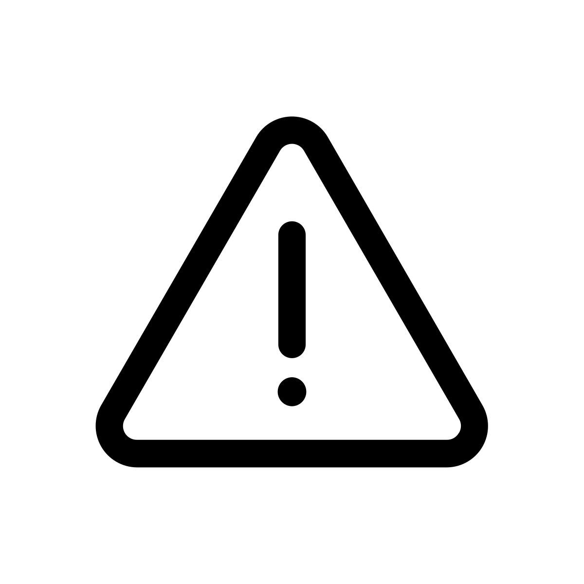 warning icon