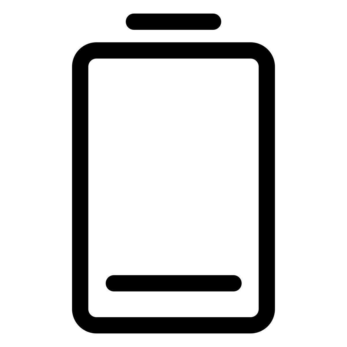 low battery icon