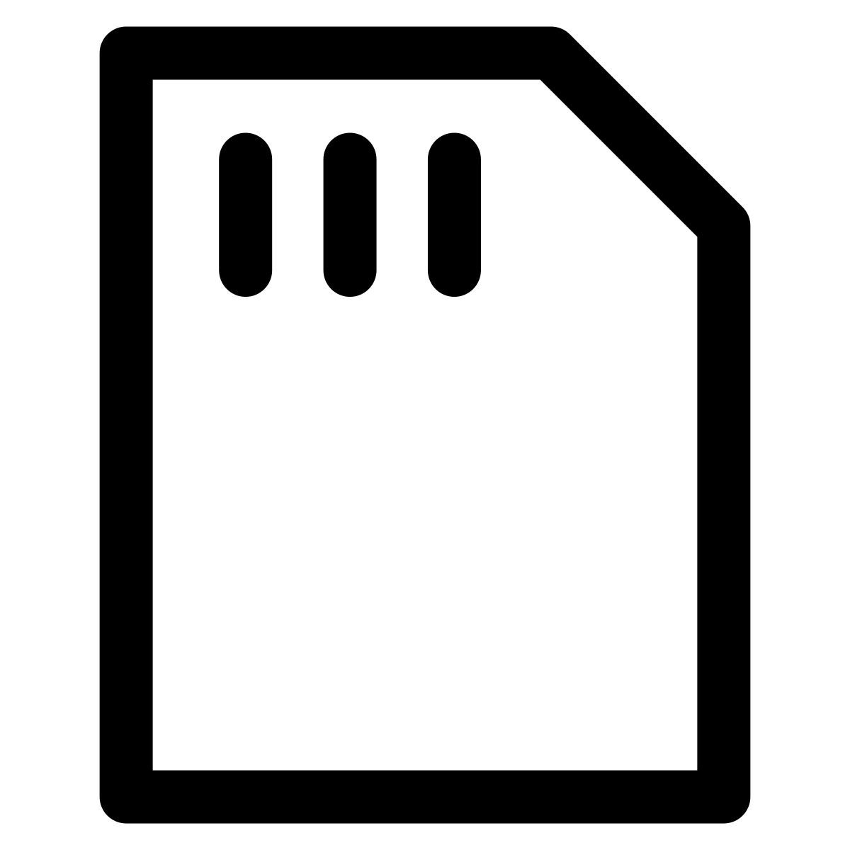 sd icon