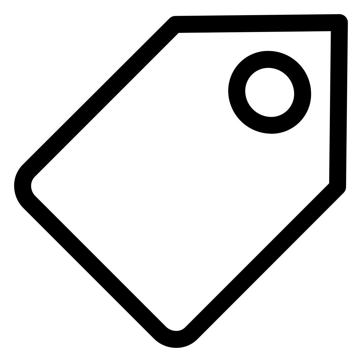 etichetta icon