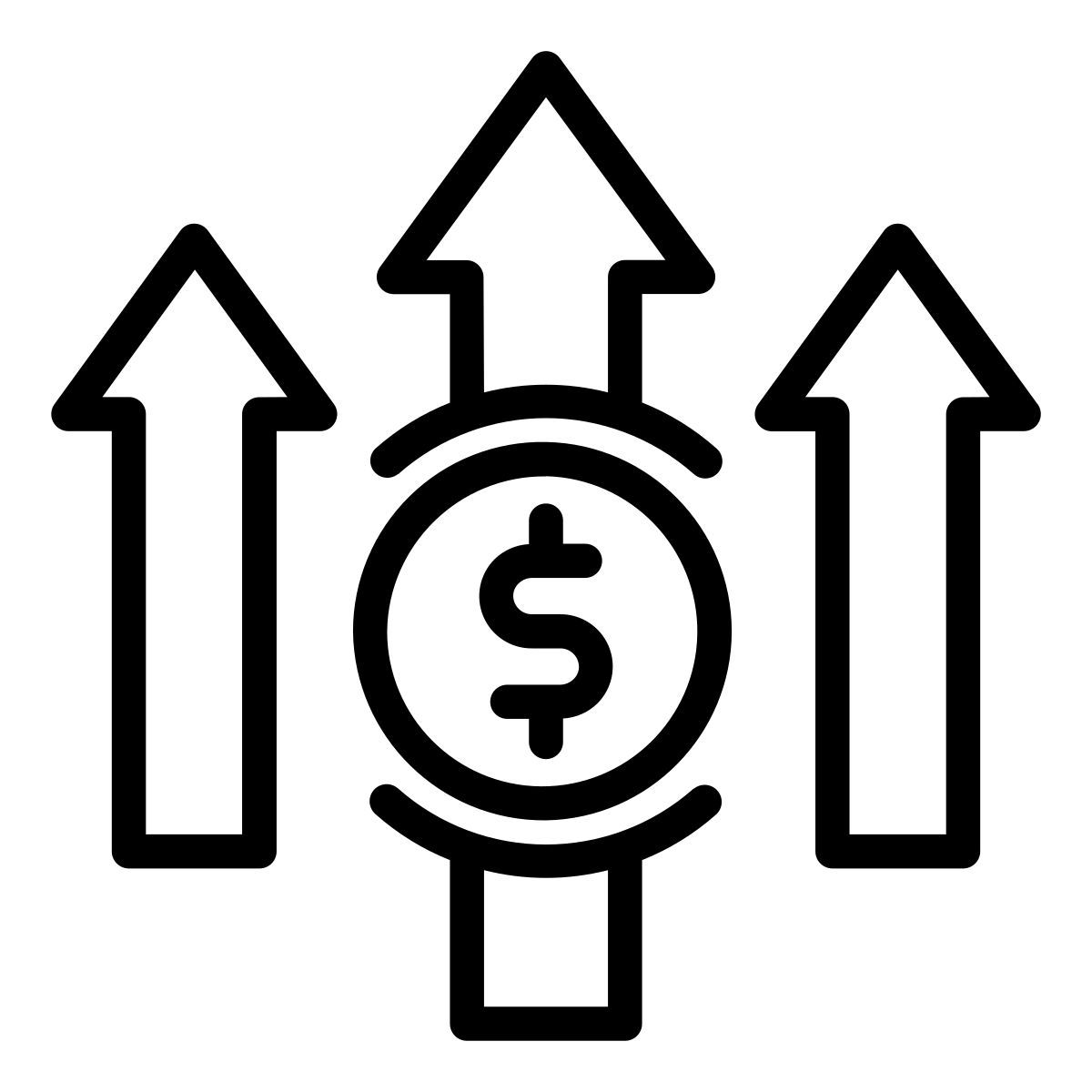 profit growth icon