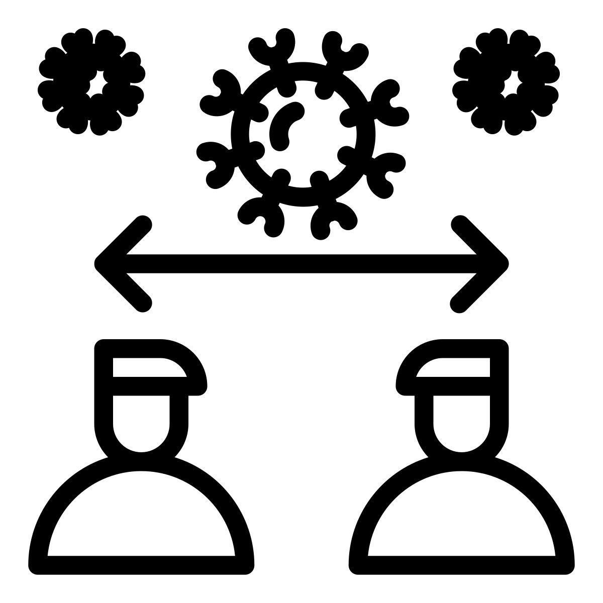 保持距离 icon