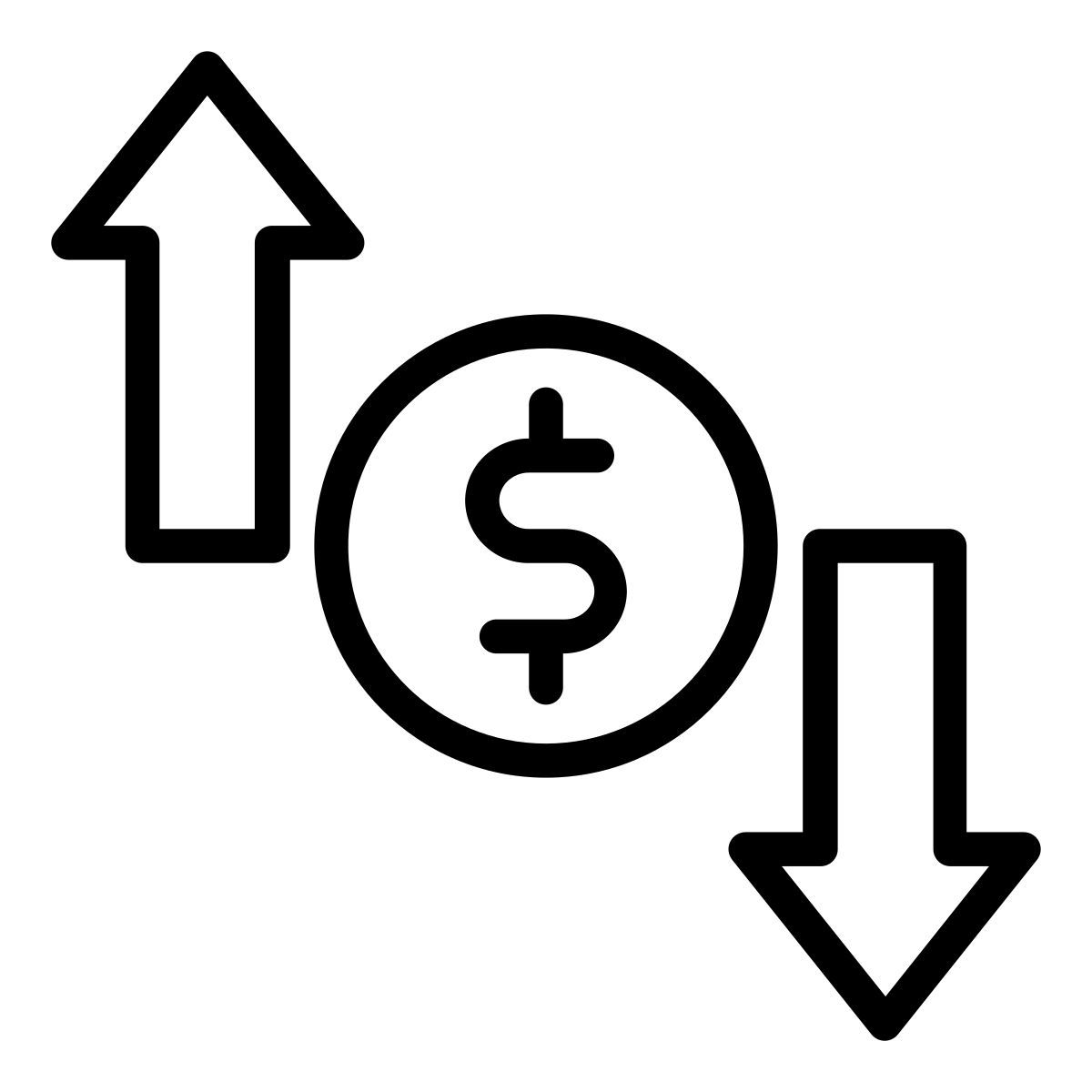up and down icon