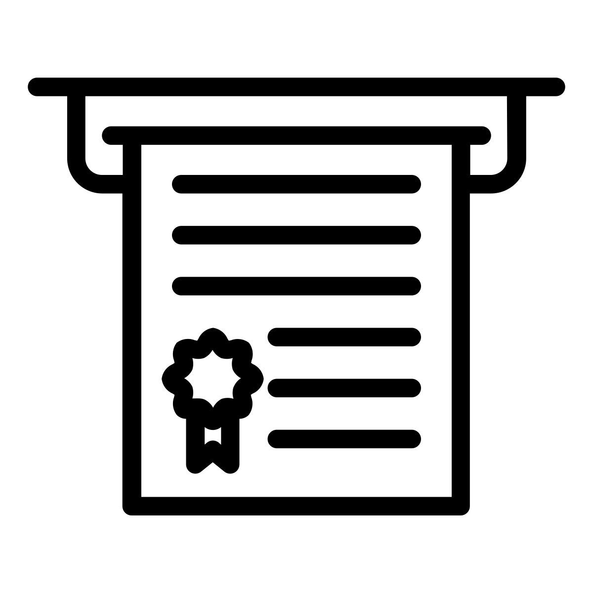 certificate icon
