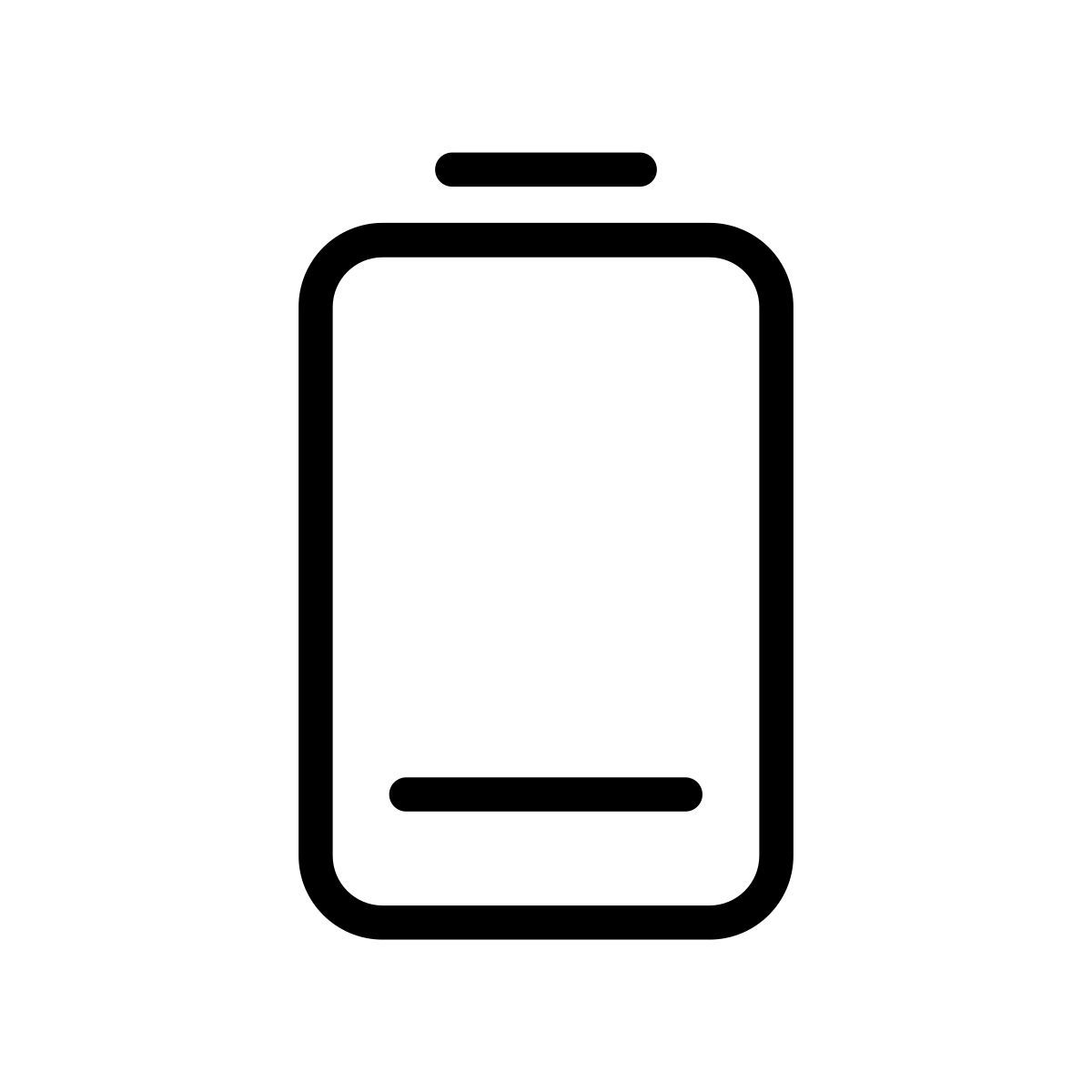 low battery icon