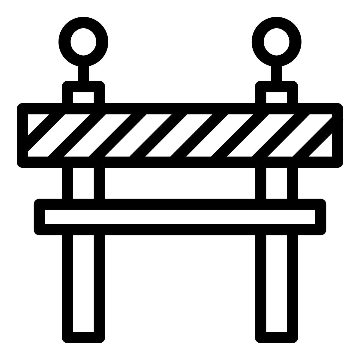 straßenbarriere icon