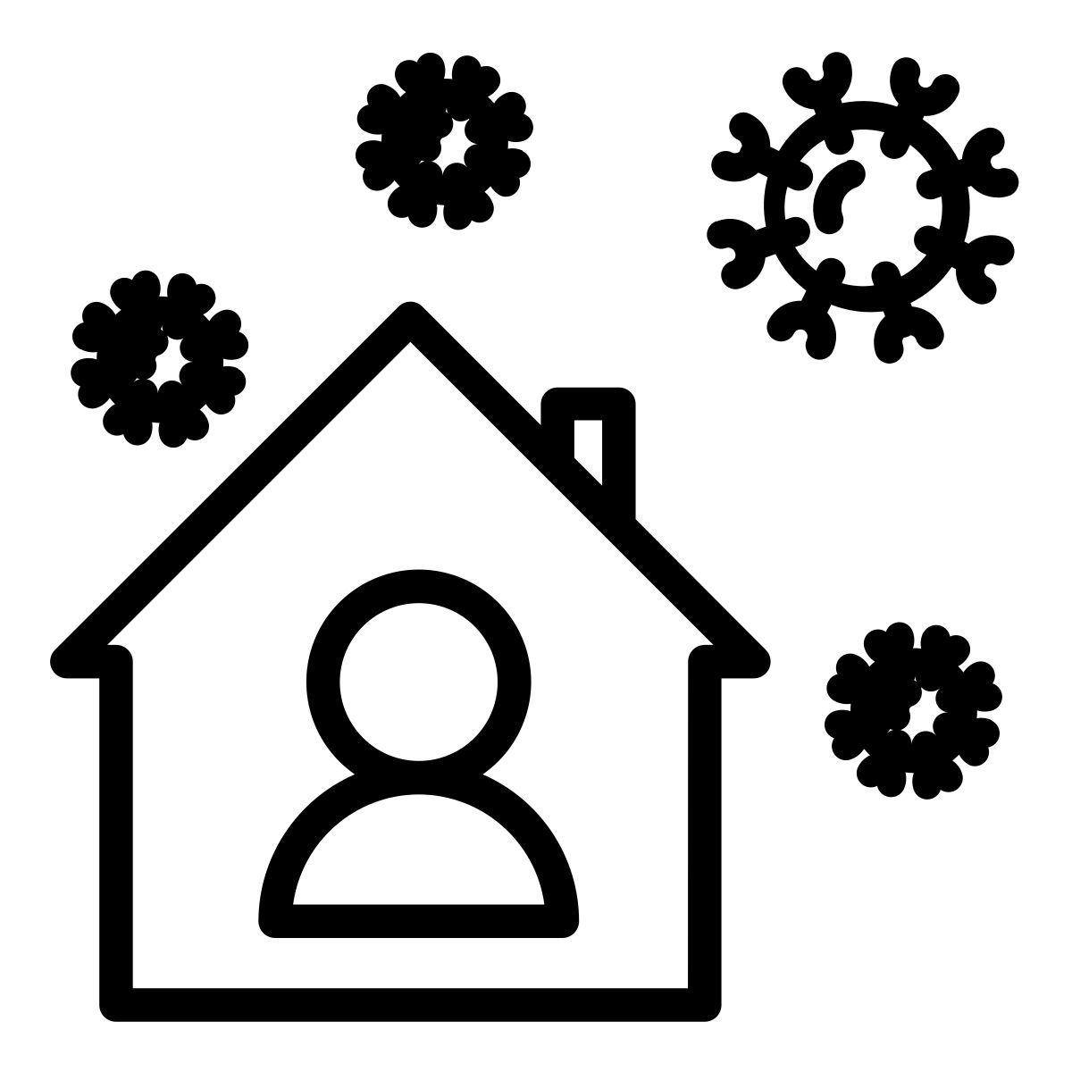 stay home icon