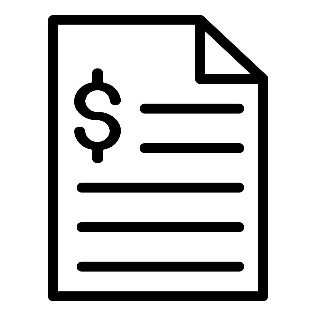 finanzdokument icon