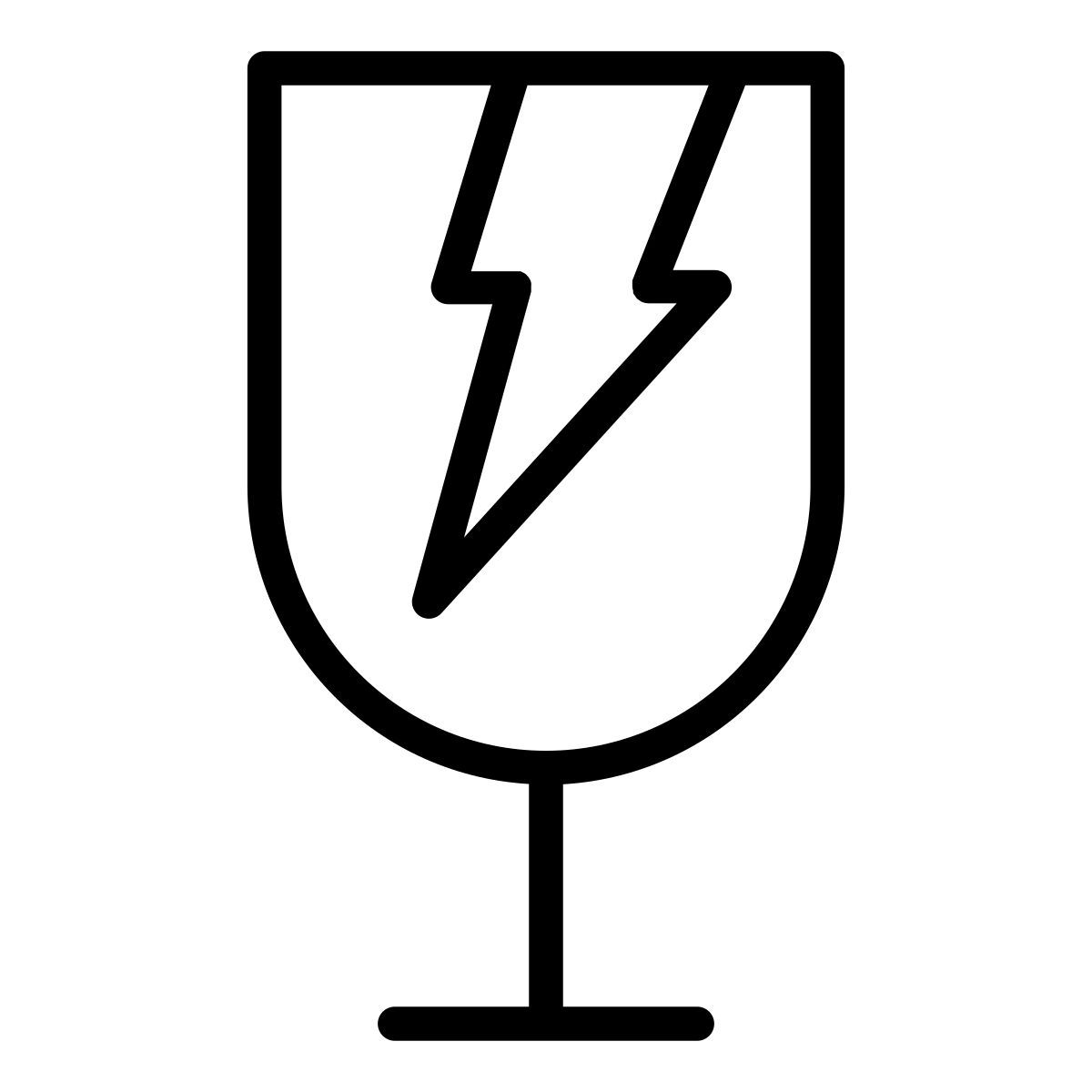 fragile icon