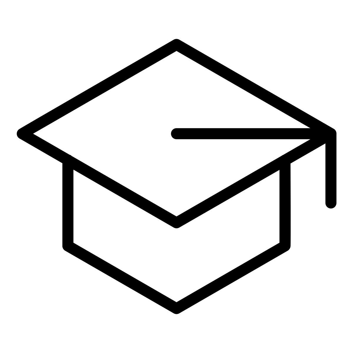 mortarboard icon