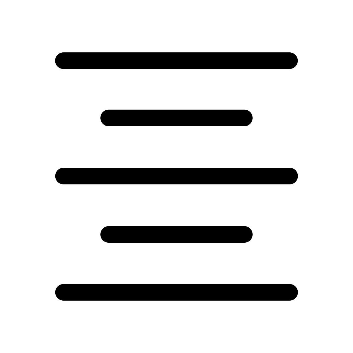 hamburger menu icon