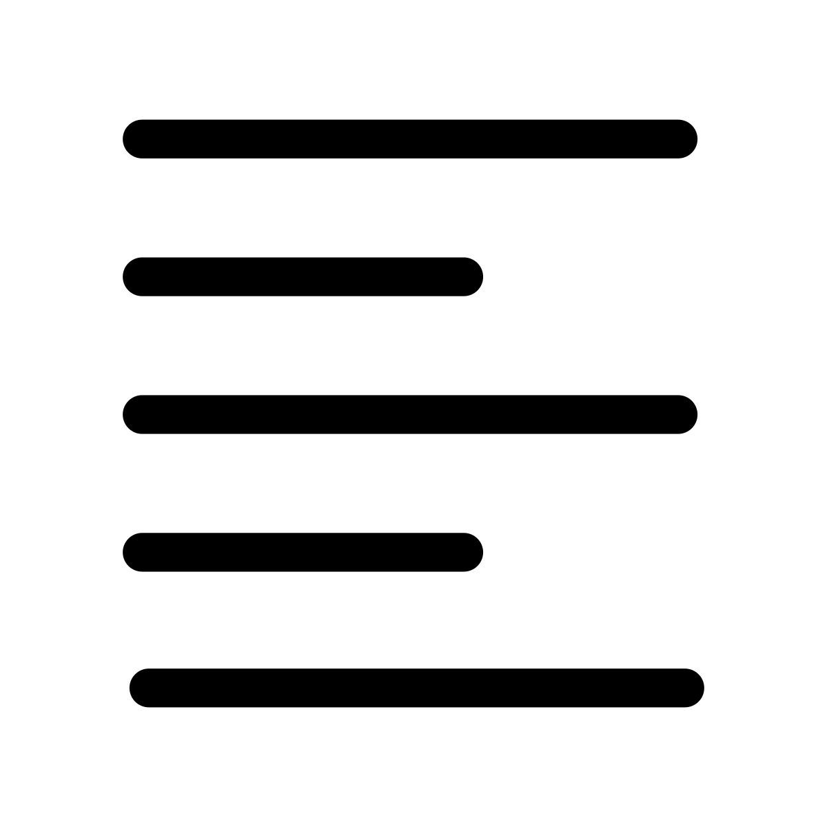 hamburger menu icon