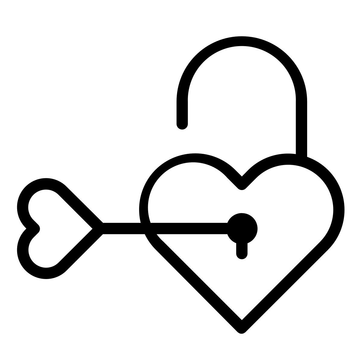 lock with key icon