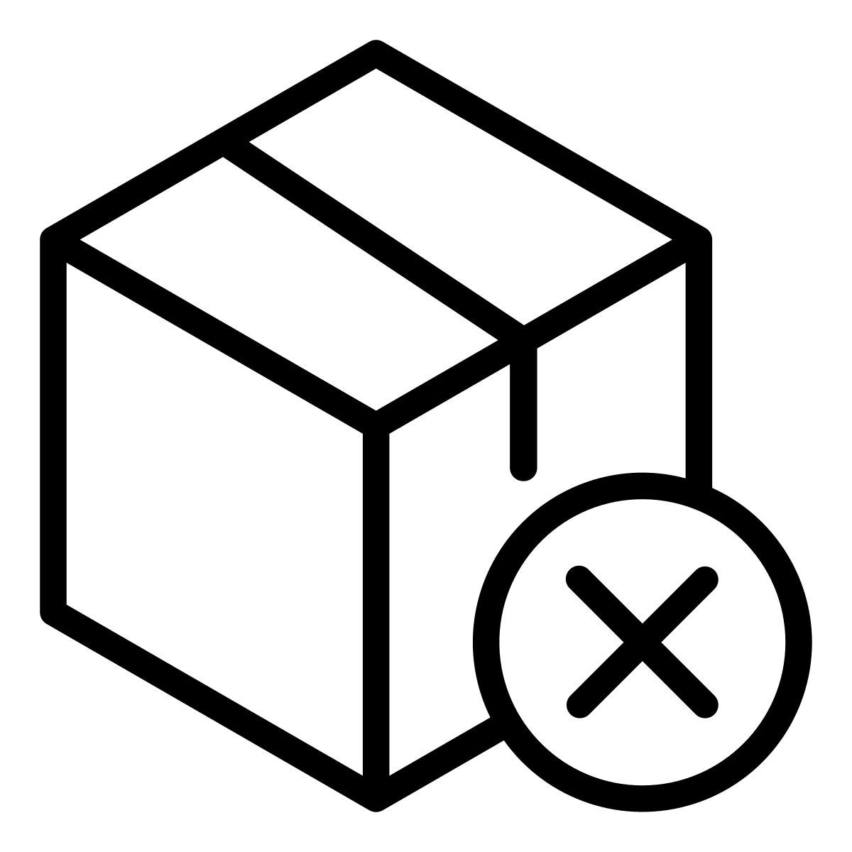 entrega cancelada icon